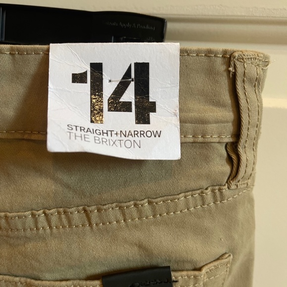 NWT Tan Joe's Jeans Girls Size 14 - Picture 4 of 10